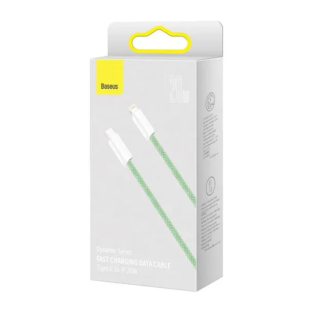 kabel-usb-c-do-lightning-baseus-dynamic-series-20w-2m-zielony-kolor-zielony