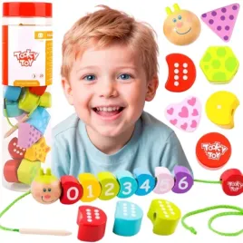 tooky-toy-drewniane-klocki-do-nawlekania-gasienica-nauka-liczenia-20-el