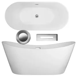 wanna-wolnostojaca-syfon-chrom-160-cm-korek-klik
