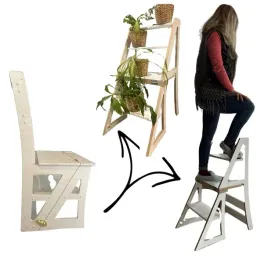 krzeslo-drabina-polka-3w1-drewno-mdf-bezpieczny-sosna-eco-smart