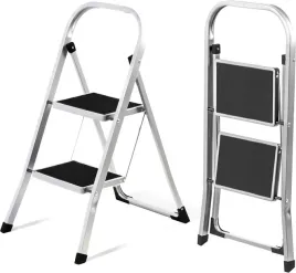 daniks-skladana-drabina-2-stopniowa-metalowa-do-150-kg