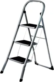 daniks-drabina-stojaca-3-stopniowa-skladana-z-metalu-do-150-kg-srebrna