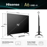 telewizor-75-4k-75a6q-hisense-stan-nowy