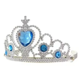 korona-party-tiara-srebrna-z-klejnotem-turkusowa-partytino