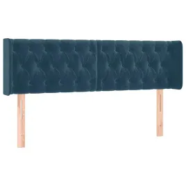 vidaxl-zaglowek-do-lozka-z-led-ciemnoniebieski-163x16x78-88-cm-aksamit
