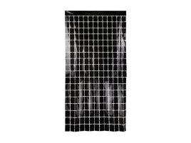 kurtyna-party-kwadraty-czarna-100x200cm