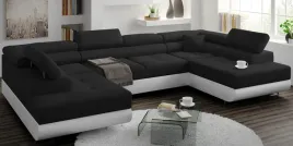 Zdjęcie produktu Narożnik MIAMI U rogówka RUCHOME ZAGŁÓWKI 