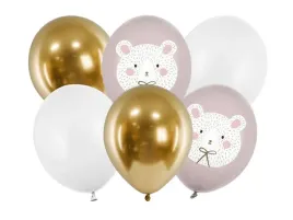 balony-mis-polarny-biale-zlote-6-sztuk-sb14p-315-000-6