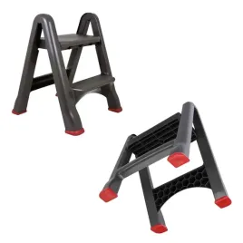 drabinka-taboret-skladany-2-stopnie-do-150kg-grafitowy-curver-155160