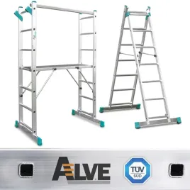drabiny-podest-roboczy-alve-rusztowanie-drabina-aluminiowa-2x7