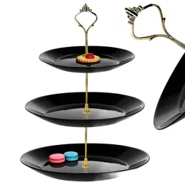 patera-trzypoziomowa-pietrowa-stojak-ciasto-owoce-czarne-szklo-zloty-uchwyt