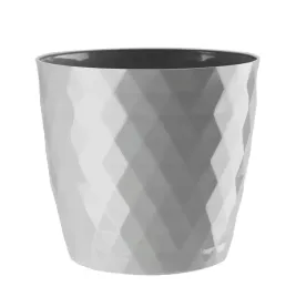 doniczka-cristal-14-cm-szary-oslonka-ziola-kwiaty
