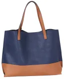 granatowo-brazowa-torebka-damska-shopper-kolor-wielokolorowy