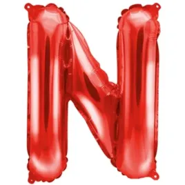 balon-foliowy-litera-n-czerwony-partydeco-14-ltr