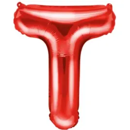 balon-foliowy-litera-t-czerwony-partydeco-14-ltr