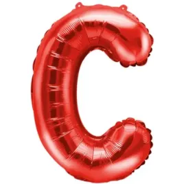 balon-foliowy-litera-c-czerwony-partydeco-14-ltr