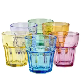 szklanki-kolorowe-dla-dzieci-urodziny-6x280-ml-niskie-szklo-produkt-polski