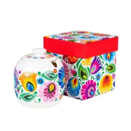 cukiernica-folk-wzory-lowickie-kwiaty-folkstar