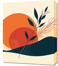 obraz-50x60cm-zmierzch-w-ciszy