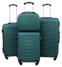 walizki-komplet-4w1-model-gravitt-0602-ciemny-zielony