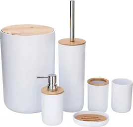 zestaw-lazienkowy-6-elementow-akcesoria-do-wc-kosz-dozownik-bialy-komplet
