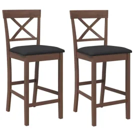 hokery-barowe-z-poduszkami-2-szt-brazowe-lite-drewno-gumowe