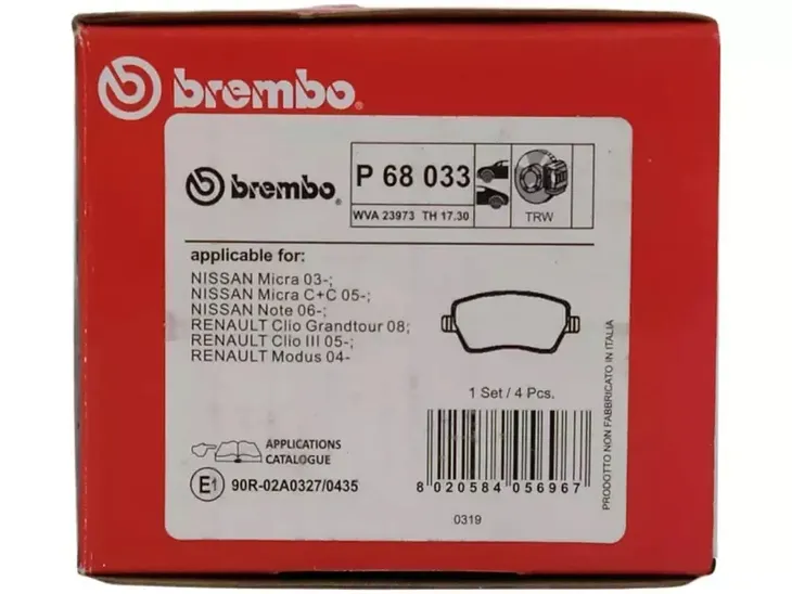 klocki-hamulcowe-brembo-clio-micra-note-modus-loga-stan-nowy