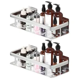 2-szt-polka-lazienkowa-kuchenna-pod-prysznic-srebrna-samoprzylepna-scienna