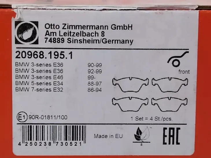 zimmermann-klocki-przod-bmw-5-e34-7-e32-stan-nowy