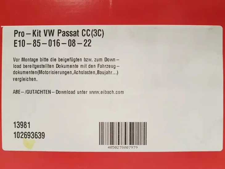 eibach-sprezyny-pro-kit-vw-passat-cc-cc-stan-nowy