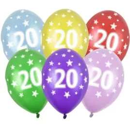 balony-liczba-20-metalik-mix-strong-14-50-szt