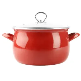 garnek-emaliowany-czerwony-helena-65l-gaz-indukcja-tradycyjny