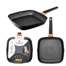 czarna-patelnia-grillowa-z-trwala-powloka-non-stick-valdinox-initio-26-cm