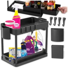 organizer-pod-zlew-regal-stojak-2-poziomowy-wysuwana-polka-do-kuchni-czarny