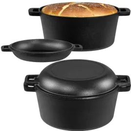 garnek-zeliwny-26cm-gesiarka-brytfanna-45l-z-pokrywa-do-pieczenia-chleba