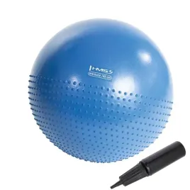 yb03-55cm-blue-pilka-gimnastyczna-masujaca-hms-z-pompka