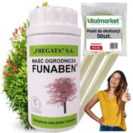 zestaw-masc-ogrodnicza-pasta-funaben-250g-do-szczepien-drzew-paski-50szt