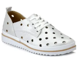 buty-damskie-skorzane-srebrne-sznurowane-azurowe-loretta-vitale-564