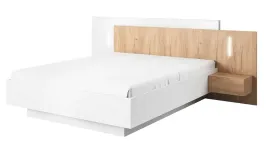 lozko-160-stoliki-nocne-bialy-craft-zloty-dori
