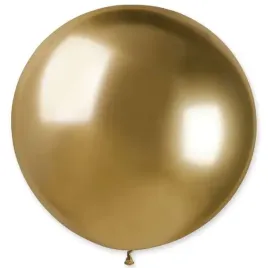 balon-kula-chromowana-zloty-31-orb