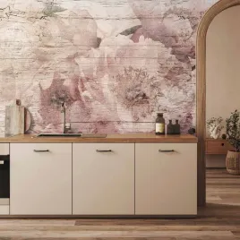 fototapeta-350x256-wodoodporna-kwiaty-na-deskach