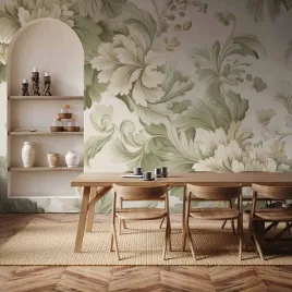 fototapeta-350x256-wodoodporna-retro-vintage-kwiaty-w-delikatnych-kolorac