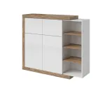komoda-150cm-bialy-polysk-dab-samdal-sintra