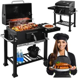 grill-weglowy-z-pokrywa-termometr-popielnik-wentylacja-ogrodowy-zamykany