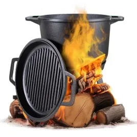 kociolek-zeliwny-z-patelnia-garnek-mysliwski-wegierski-8l-na-ognisko-grill