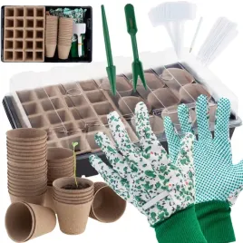 miniszklarenka-zestaw-do-uprawy-rozsad-doniczki-torfowe-znaczniki-rekawice