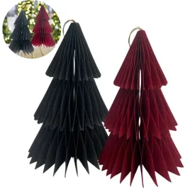 dekoracja-swiateczna-z-papieru-3d-ozdoba-choinka-2szt-czerwona-zielona