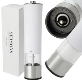 mlynek-elektryczny-bialy-seasons-do-soli-pieprzu-przypraw-na-baterie