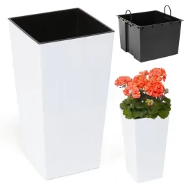 doniczka-donica-lamela-finezja-30x30h57-wysoki-polysk-biala-wklad