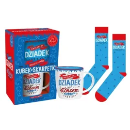 zestaw-kubek-skarpetki-dziadek-rzadzi-czerwono-granatowe